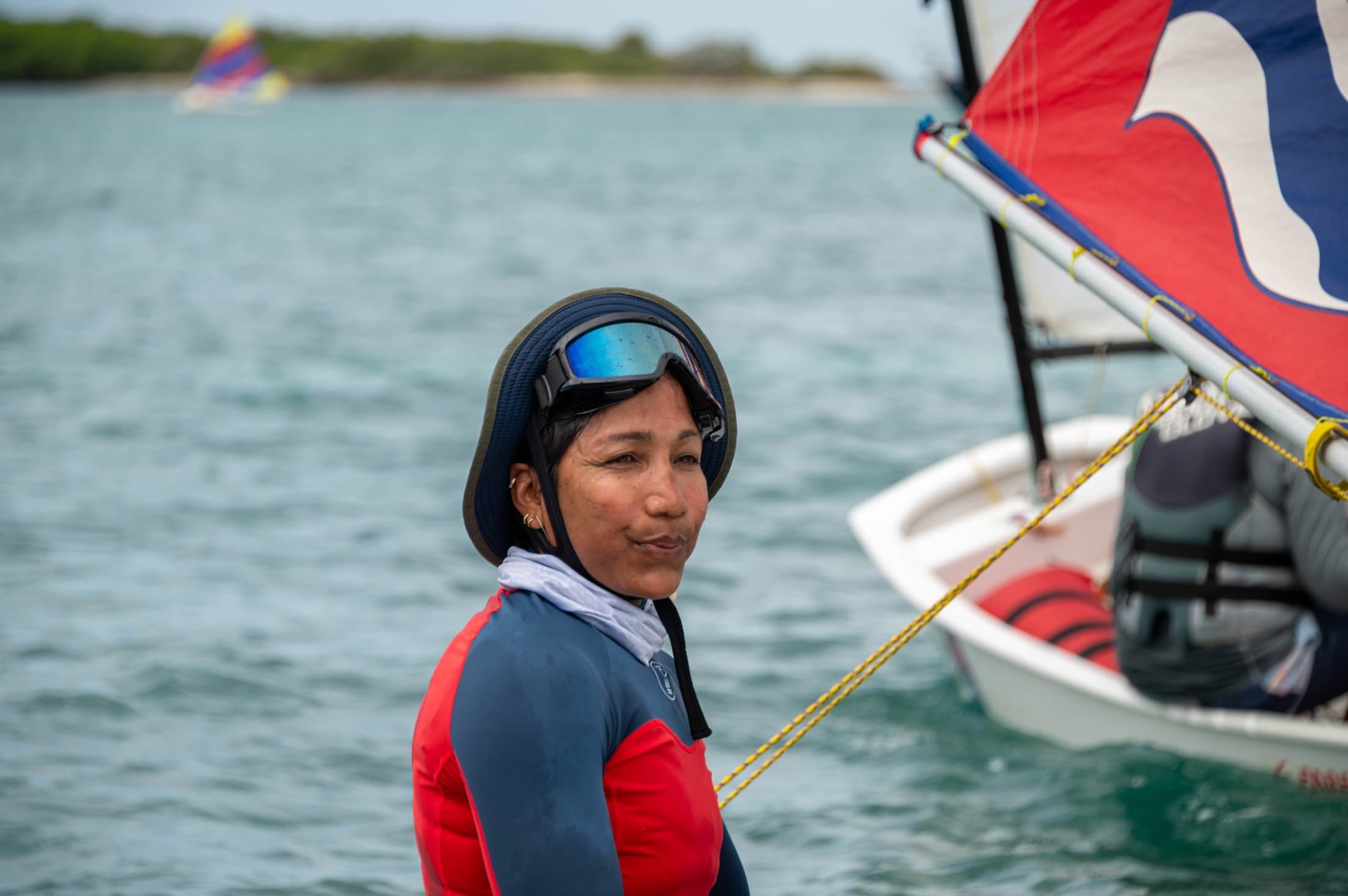 On the water · Aruba Regatta